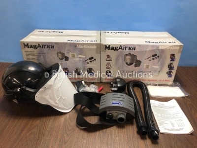 2 x Martindale Ref-M23CHFUVKIT MagAir Kit Respiratory Systems *Stock Photos Used*