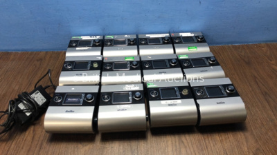 12 x ResMed S9 Escape CPAP Units with 10 x AC Power Supplies (All Power Up)