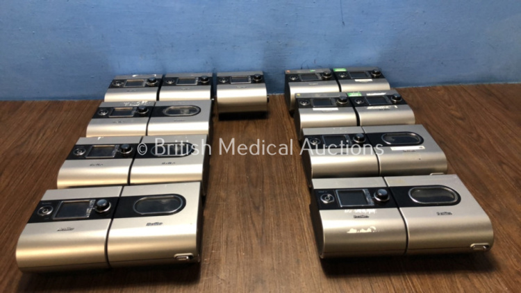 Job Lot of CPAP Units Including 6 x ResMed S9 AutoSet CPAP Units (All Power Up) 4 x ResMed S9 Escape CPAP Units (All Power Up) 2 x ResMed S9 VPAP ST U