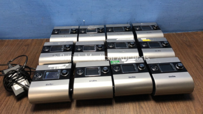 12 x ResMed S9 VPAP S CPAP Units with 12 x AC Power Supplies (All Power up)