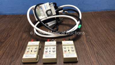 Mixed Lot Including 1 x Max Blend High Flow Air/Oxygen Blender and 3 x PACE Medical Miniature Temporary Cardiac Pacemakers *MVBX7080 / MVBX7076 / MVBX