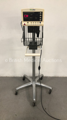 Welch Allyn 52000 Patient Monitor on Stand (Powers Up with E38 Displayed)