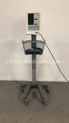 Datascope Accutorr Plus Vital Signs Monitor on Stand (Powers Up)