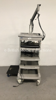 Storz Stack Trolley (Missing Wheel - Cage Not Included)