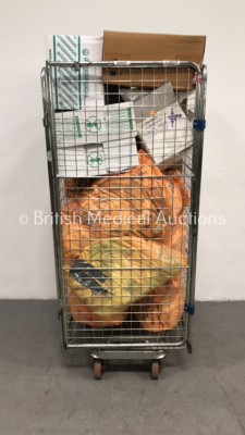 Mixed Cage Including F&P 900PT501 Tube and Chamber Kits, Tru-Link Chart Paper and Intersurgical i-Gel Supraglottic Airways (Cage Not Included - Out of