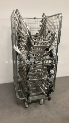 17 x Zimmer Frames (Cage Not Included)