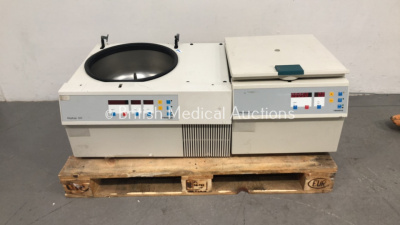 1 x Heraeus Megafuge 1.0 Centrifuge and 1 x Heraeus Megafuge 1.0R Centrifuge (Spares and Repairs) *FS0242079*