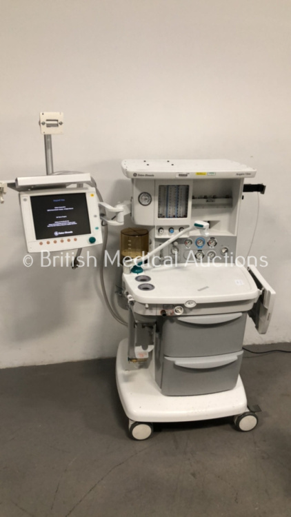 Datex-Ohmeda Aespire View Anaesthesia Machine Software Version 06.30 with Bellows and Hoses (Powers Up)