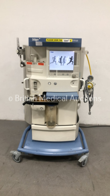 Drager Primus Anaesthesia Machine Software Version 4.51.00 *Operating Hours Mixer 62168 Ventilator 2351 * with Bellows, Absorber and Hoses (Powers Up