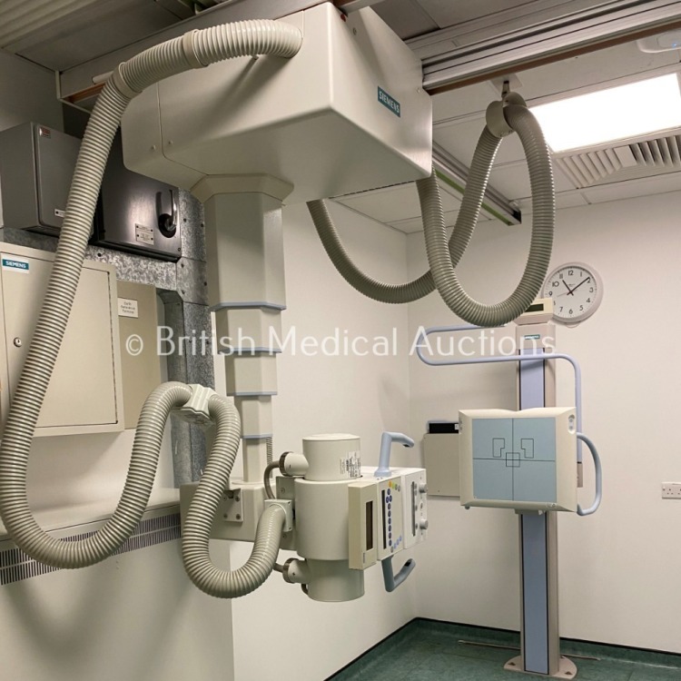 Siemens Axiom Aristos DR *Mfd - 2003* Fully Operational Prior to Professional Deinstallation and Includes: X-Ray OTC, Tube/Tube Housing, 2 x Generator