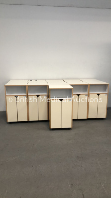 11 x Bristol Maid Bedside Cabinets