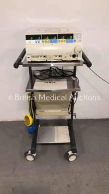 Eschmann TD850 Electrosurgical Unit on Stand with Footswitch (Powers Up) *S/N 85BC-6B-1179*