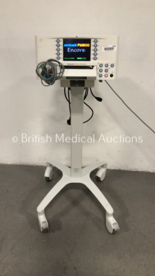 Sonicaid FM800 Encore Fetal Monitor on Stand (Powers Up)