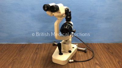 Topcon SL-4F Slit Lamp with 2 x 12.5x Eyepieces (Unable to Test Due to No Power)