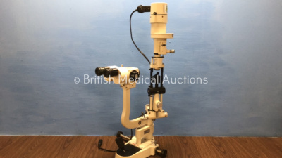 Shin-Nippon SL-203 Slit Lamp with 2 x 15x Eyepieces (Unable to Test Due to No Power)