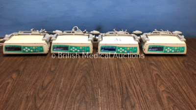 Job Lot of 4 x B.Braun Infusomat Space Infusion Pumps with 4 x Power Supplies (All Power Up) *72090 / 71782 / 61070 / 61191*