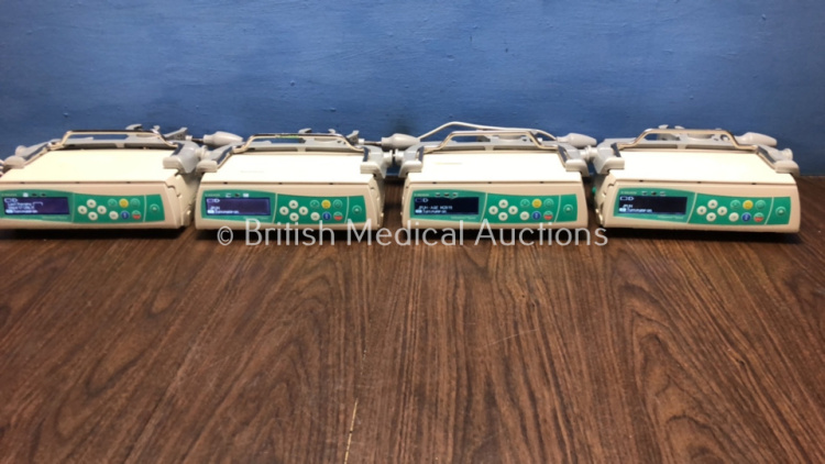 Job Lot of 4 x B.Braun Infusomat Space Infusion Pumps with 4 x Power Supplies (All Power Up) *61305 / 74890 / 61374 / 61103*