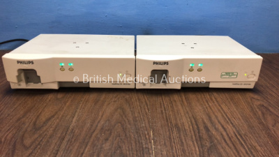 2 x Philips IntelliVue G5-M1019A Gas Module (Both Power Up) * Mfd 2008 / 2008* **ARZD-0159 / ARZL-0145**