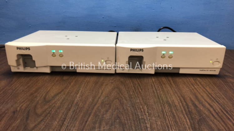 2 x Philips IntelliVue G5-M1019A Gas Module (Both Power Up) * Mfd 2008 / 2008* **ARZL-0153 / ARZL-0154**