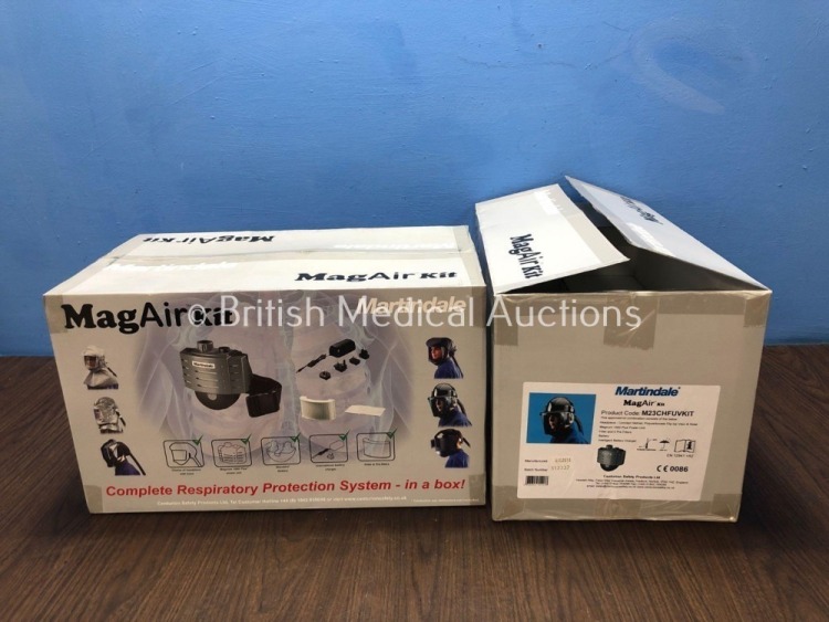 2 x Martindale Ref-M23CHFUVKIT MagAir Kit Respiratory Systems *Stock Photos Used*