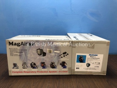 2 x Martindale Ref-M23CHFUVKIT MagAir Kit Respiratory Systems *Stock Photos Used*