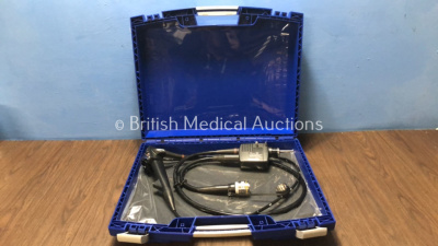 Fujinon EG-450PES Video Gastroscope In Case Engineer's Report : Optics - No Fault Found, Angulation -No Fault Found , Patient Tube -No Fault Found, Li