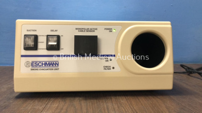 Eschmann Smoke Evacuation Unit (Powers Up) *1058695*