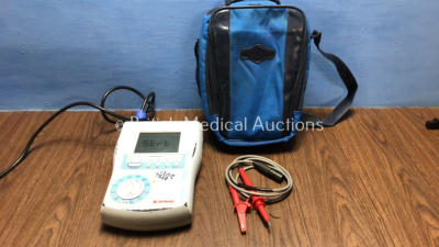 Rigel 266 Plus Electrical Safety Analyzer with Handpiece in Case (Powers Up)