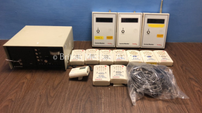 1 x Spectra-Physics SP8410 Fluorescence Detector and Job Lot of Rondish Central Monitor Units