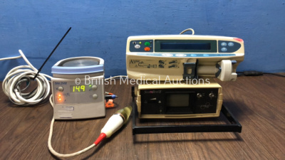 Mixed Lot Including Fisher & Paykel MR850AEK Humidifier Unit (Powers Up) 1 x Asena GS Syringe Pump (Powers Up with Blank Screen and Alarm) 1 x Site Ri