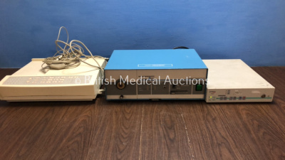 Mixed Lot Including 1 x Seca CT6i ECG Machine, 1 x Lemke Vision TC804 Camera Unit and 1 x Smith & Nephew Dyonics AutoBrite Illuminator II Light Source