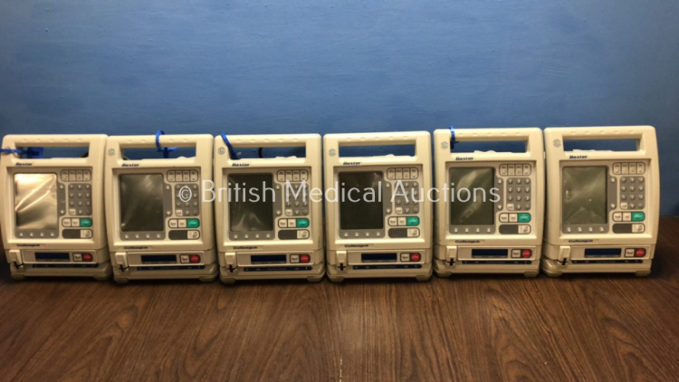 6 x Baxter Colleague Infusion Pumps (All Power Up)