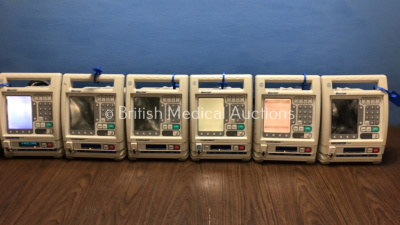 6 x Baxter Colleague Infusion Pumps (All Power Up)