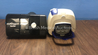 1 x ResMed Airsense 10 AutoSet CPAP Unit (Powers Up with Stock Power Supply - Not Included) and 1 x ResMed AutoSpirit II S8 CPAP Unit (Powers Up)