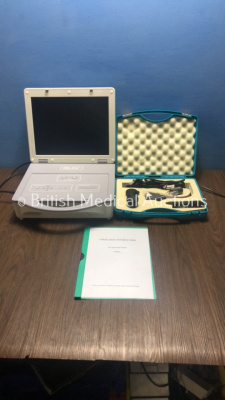 Mixed Lot Including 1 x Delon Portable Digital Endoscopic Camera Control/Light Source Unit (Powers Up with Blank Screen and 1 x NSE USB HD Endoscopic