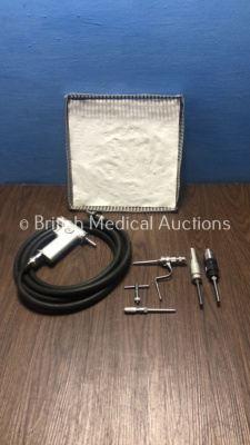 3M Mini-Driver Surgical Handpiece with Air Hose and Attachments