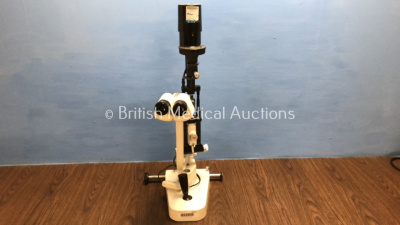 Grafton Optical Slit Lamp with 2 x 12.5x Eyepieces (Unable to Test Due to No Power Supply)