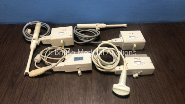 Job Lot of GE Ultrasound Transducer / Probes Including 1 x GE C364 Transducer / Probe, 1 x GE 10S Transducer / Probe, 1 x GE 6/D5 Transducer / Probe a