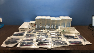 Job Lot of Surgical Consumables Including Approx 65 x Medtronic XOMED Bur Reversed Tapered Cutting,Ethicon Monocryl Plus,Ethicon Vicryl Plus and 28 x