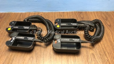 2 x Medtronic Physio-Control Quik-Charge/Quik-Look External Hard Paddles