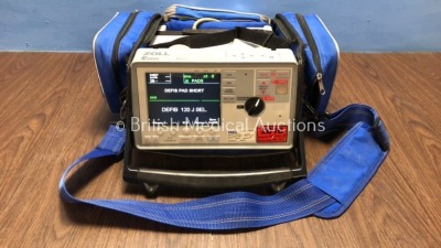 Zoll E Series Defibrillator Including ECG, NIBP, CO2 and SpO2 Options with Battery - Flat (Powers Up with Stock Battery)
