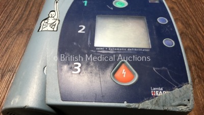 3 x Laerdal Heartstart FR2 Semi Automatic Defibrillators (All Damaged - Spares/Repairs) - 3