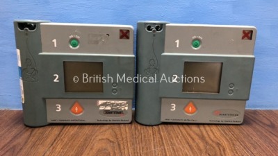 1 x Hewlett Packard Heartstream Semi Automatic Defibrillator and 1 x Laerdal Heartstart FR Defibrillator (Both Power Up when Tested with Stock Batteri