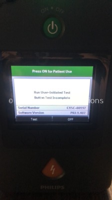 Philips HeartStart FR3 Defibrillator with 1 x Philips HeartStart Battery * Install Before 2024 * (Powers Up) - 6