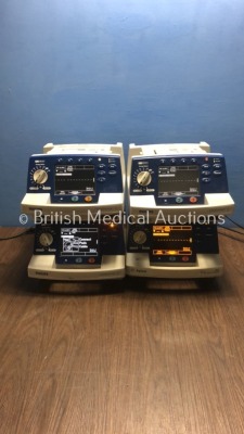 3 x Philips HeartStart XL Smart Biphasic Defibrillators with ECG and Printer Options and 1 x Agilent HeartStart XL Smart Biphasic Defibrillator with E