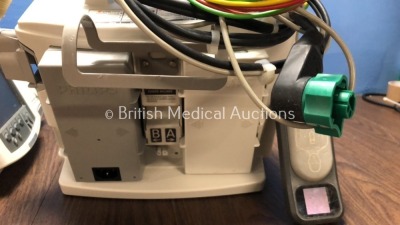 2 x Philips Heartstart MRx Defibrillators Including Pacer, ECG and Printer Option with 2 x Philips M3539A Batteries, 2 x Philips M3538 Module, 2 x Pad - 3