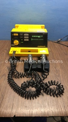 Hewlett Packard CodeMaster XL Defibrillator with ECG and Printer Options and 1 x External Hard Paddles (Powers Up)