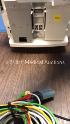 2 x Philips Heartstart MRx Defibrillators Including Pacer, ECG and Printer Options with 2 x Philips M3539A Batteries, 2 x Philips M3538 Module, 2 x Pa - 9