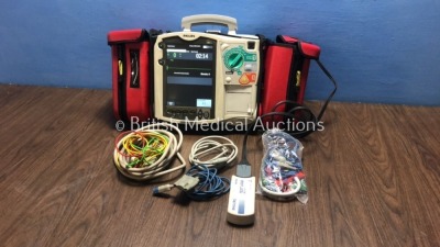 Philips HeartStart MRx Defibrillator with NBP,ECG,SpO2 and Printer Options,2 x Batteries,1 x Paddle Lead,1 x Philips Test Load,1 x SpO2 Finger Sensor, - 2