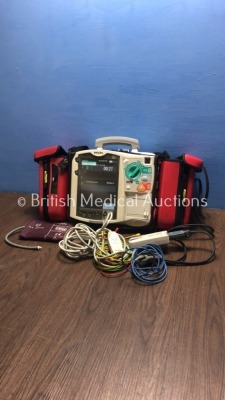 Philips HeartStart MRx Defibrillator with NBP,ECG,SpO2 and Printer Options,1 x Battery,1 x Paddle Lead,1 x Philips Test Load,1 x SpO2 Finger Sensor,1 - 5
